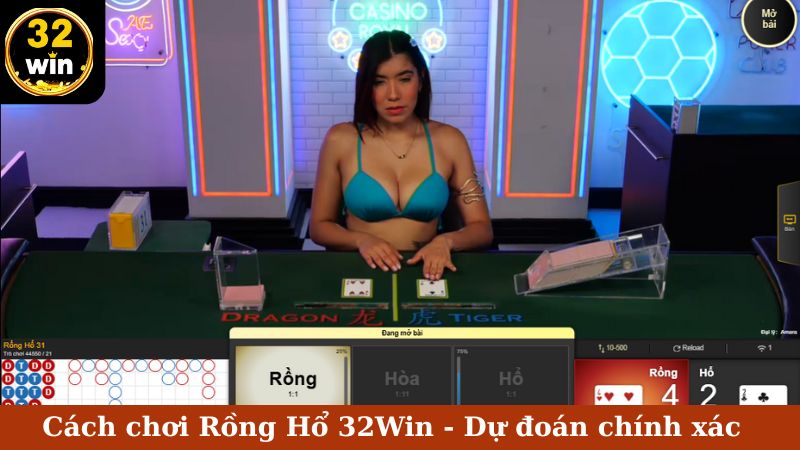 cách chơi bài rồng hổ 32Win