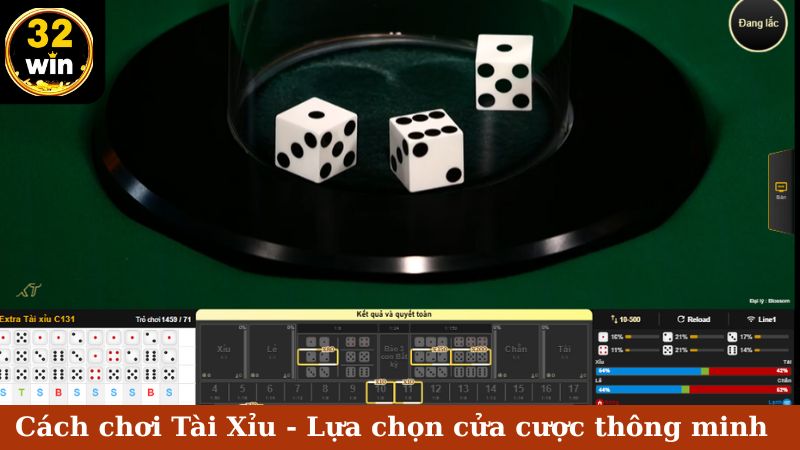 cách chơi tài xỉu tại 32Win