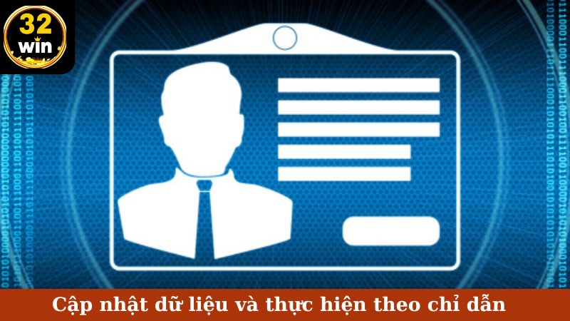 Cập nhật dữ liệu và thực hiện theo chỉ dẫn