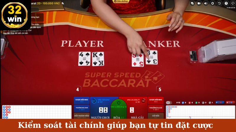 Kiểm soát tài chính giúp bạn tự tin đặt cược