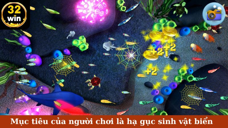 Mục tiêu của người chơi là hạ gục sinh vật biển