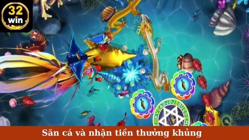Săn cá và nhận tiền thưởng khủng